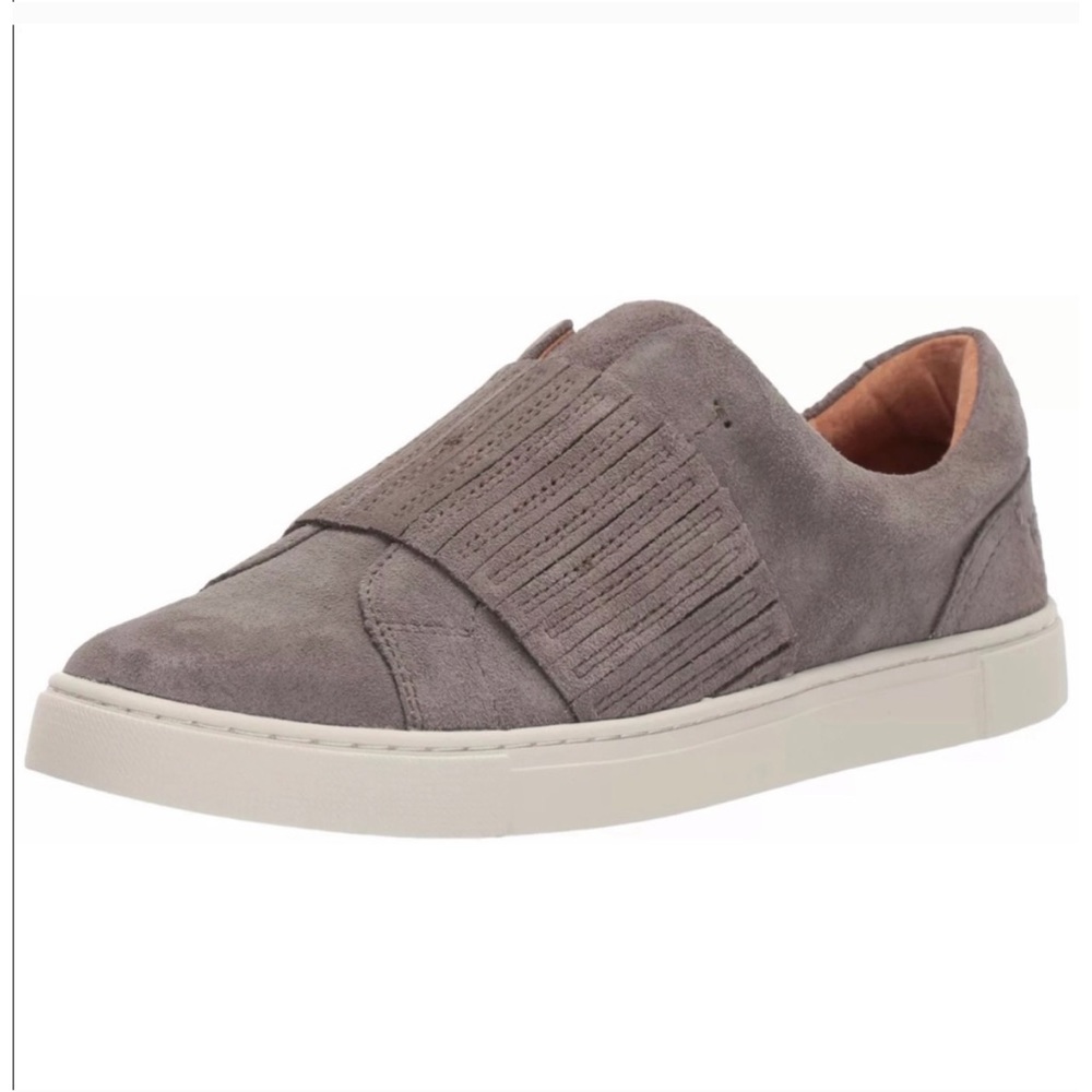 FRYE Ivy Gore Gray Suede Sneakers Shoes SZ 7.5